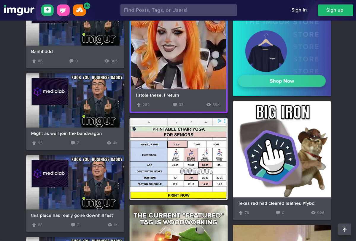 Imgur's Community Is In Full Revolt Against Its Owner