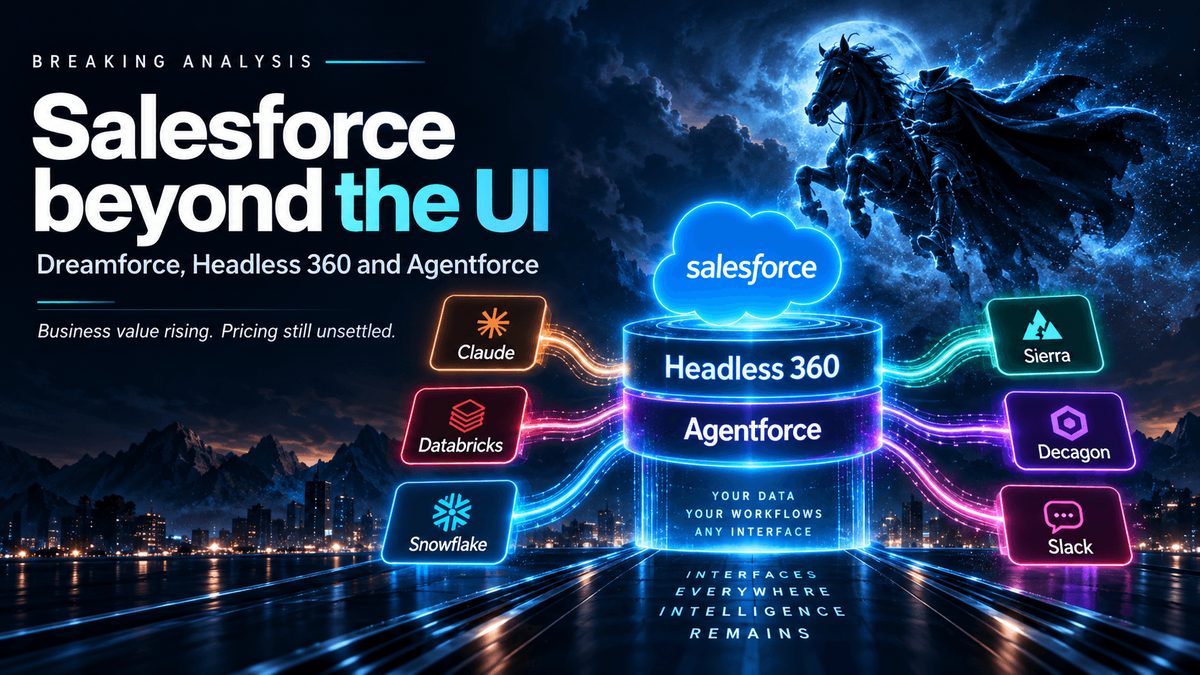 Salesforce after Dreamforce: How the CRM giant can grow beyond its own interface