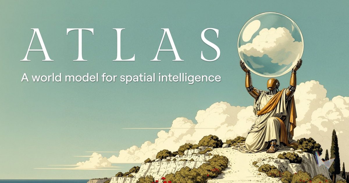 World Labs unveils Atlas, a single AI model that generates, reconstructs, and simulates 3D worlds from just a few photos